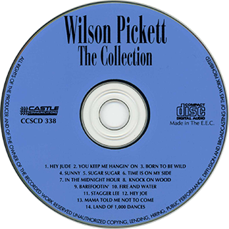 wilson pickett cd the collection castle label
